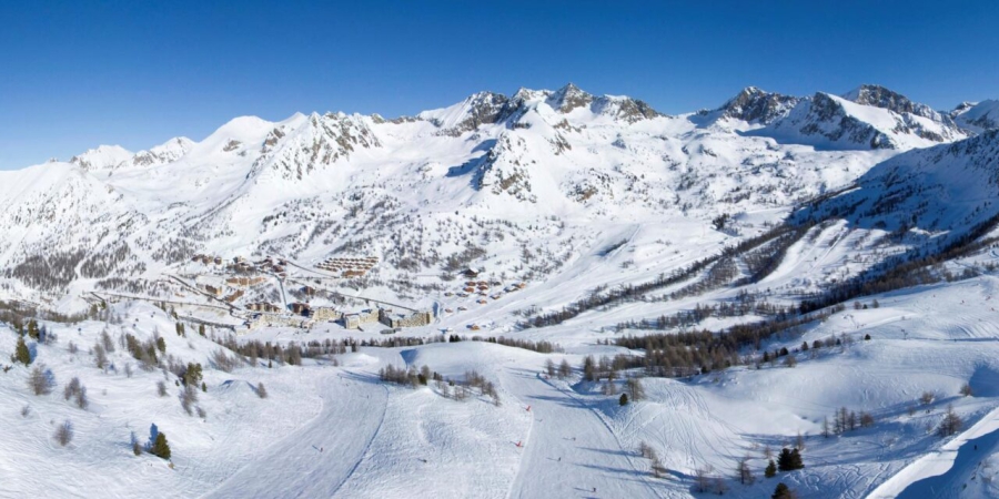 Skiën in Isola 2000 niet ver van de Côte d’Azur.